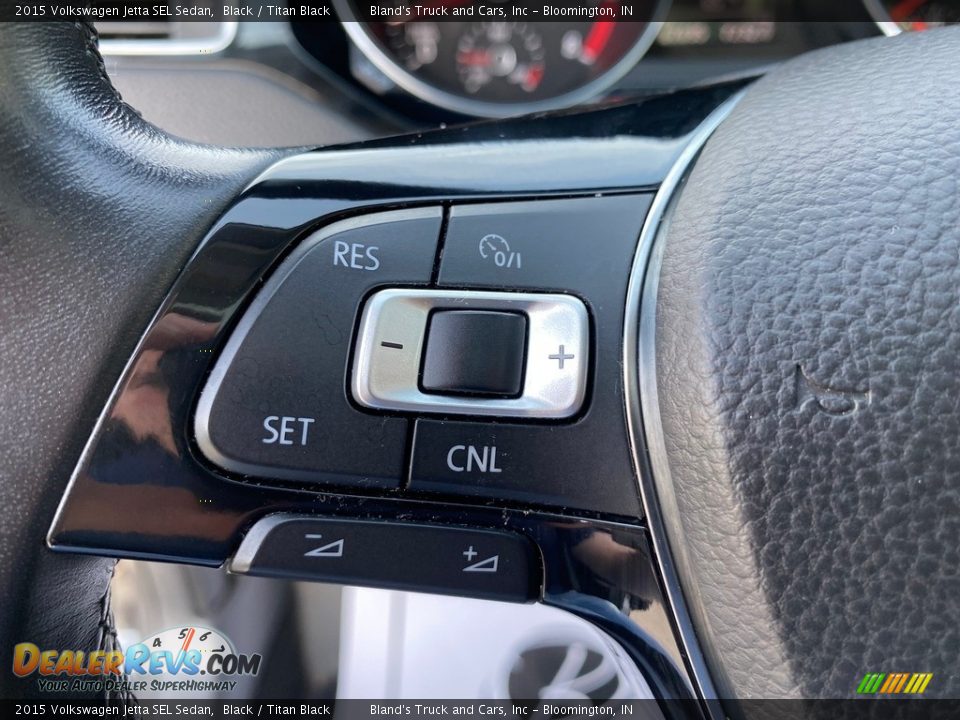 2015 Volkswagen Jetta SEL Sedan Steering Wheel Photo #10