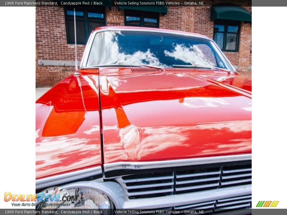 1966 Ford Ranchero Standard Candyapple Red / Black Photo #5