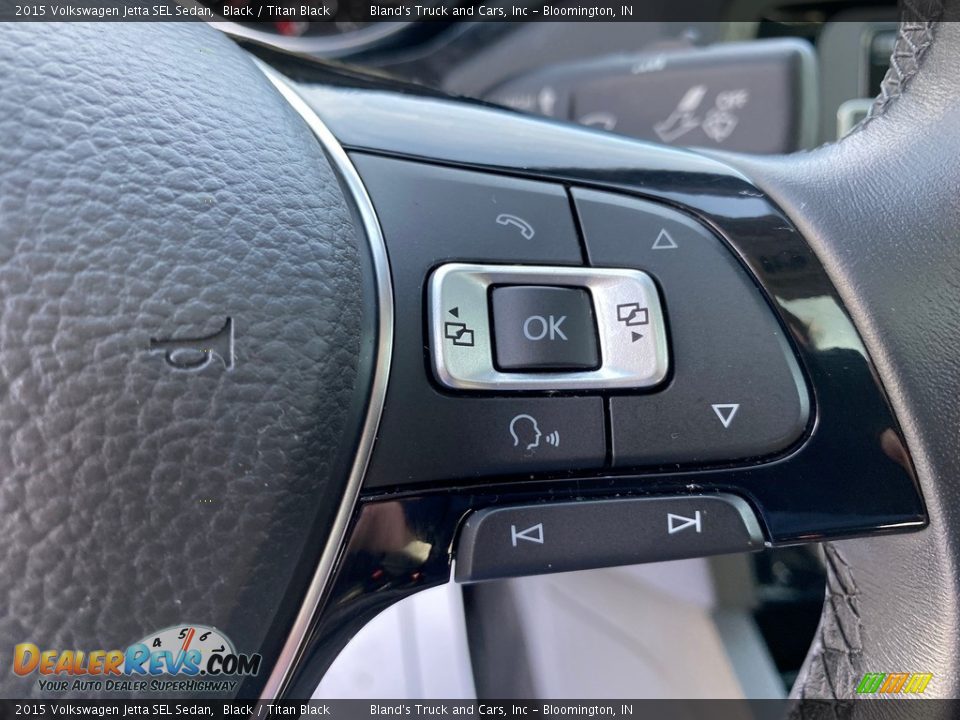 2015 Volkswagen Jetta SEL Sedan Steering Wheel Photo #11