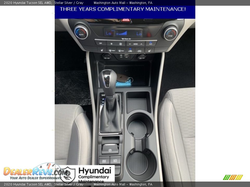 2020 Hyundai Tucson SEL AWD Stellar Silver / Gray Photo #34