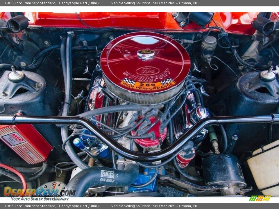 1966 Ford Ranchero Standard 289 cid OHV 16-Valve V8 Engine Photo #9
