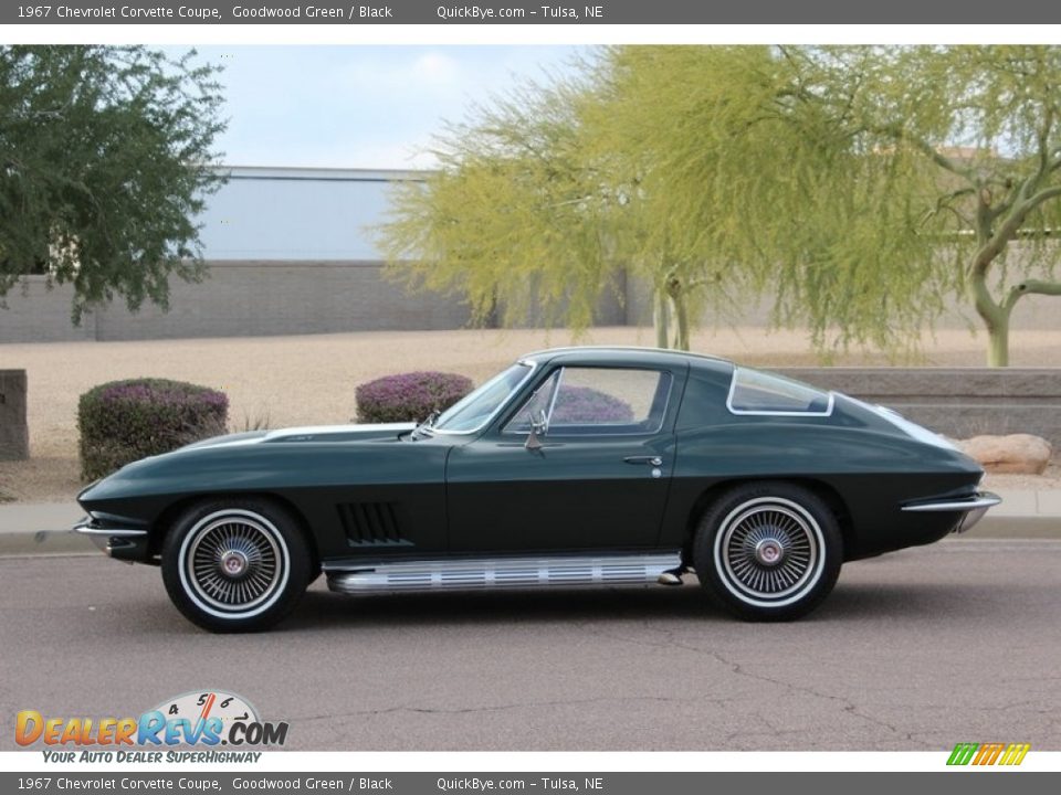 Goodwood Green 1967 Chevrolet Corvette Coupe Photo #1