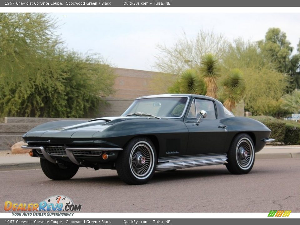 Front 3/4 View of 1967 Chevrolet Corvette Coupe Photo #2
