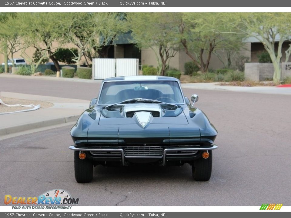 1967 Chevrolet Corvette Coupe Goodwood Green / Black Photo #4