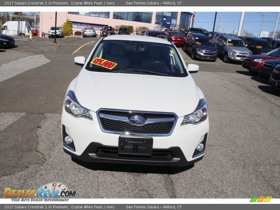 2017 Subaru Crosstrek 2.0i Premium Crystal White Pearl / Ivory Photo #2