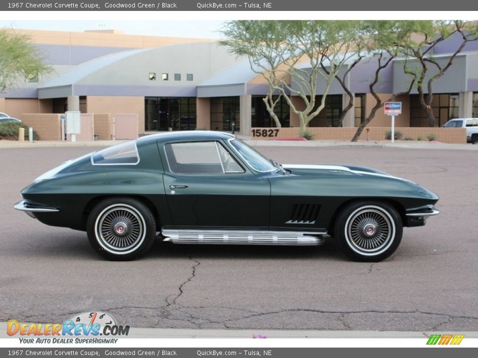 Goodwood Green 1967 Chevrolet Corvette Coupe Photo #5