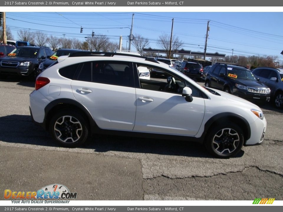 2017 Subaru Crosstrek 2.0i Premium Crystal White Pearl / Ivory Photo #4