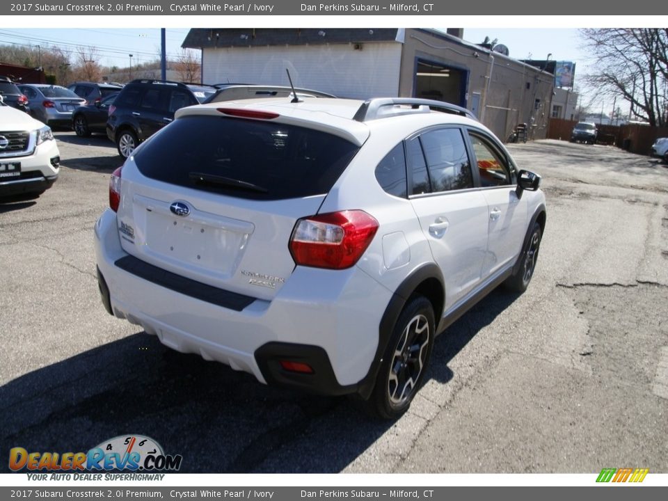 2017 Subaru Crosstrek 2.0i Premium Crystal White Pearl / Ivory Photo #5