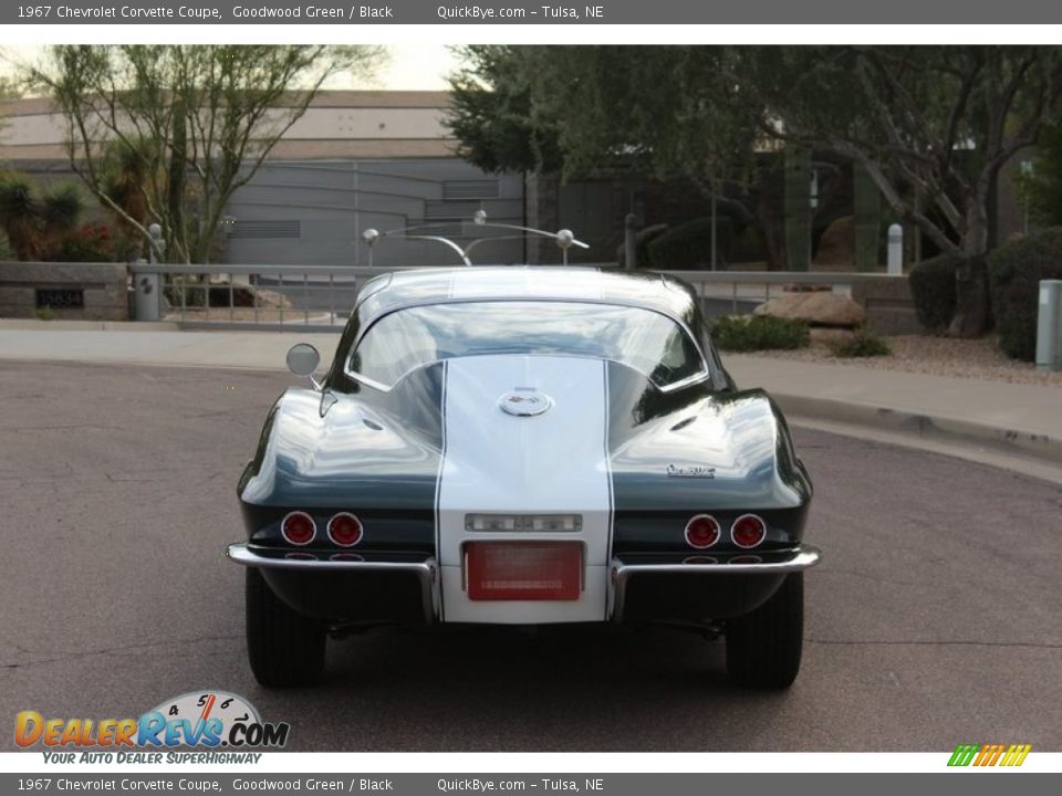 1967 Chevrolet Corvette Coupe Goodwood Green / Black Photo #8