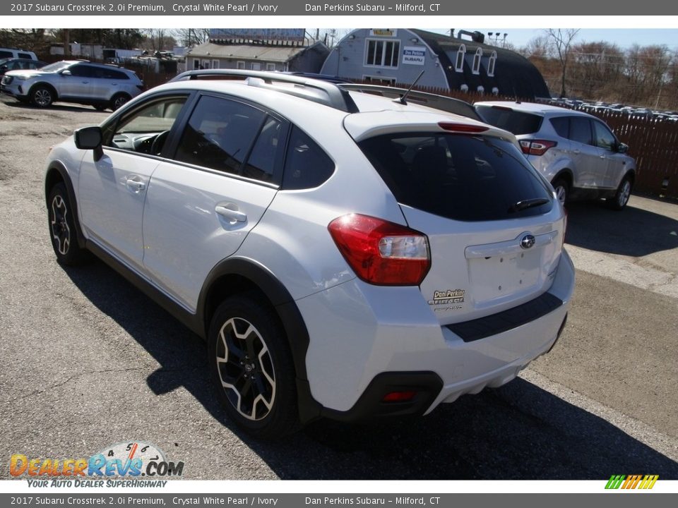 2017 Subaru Crosstrek 2.0i Premium Crystal White Pearl / Ivory Photo #7