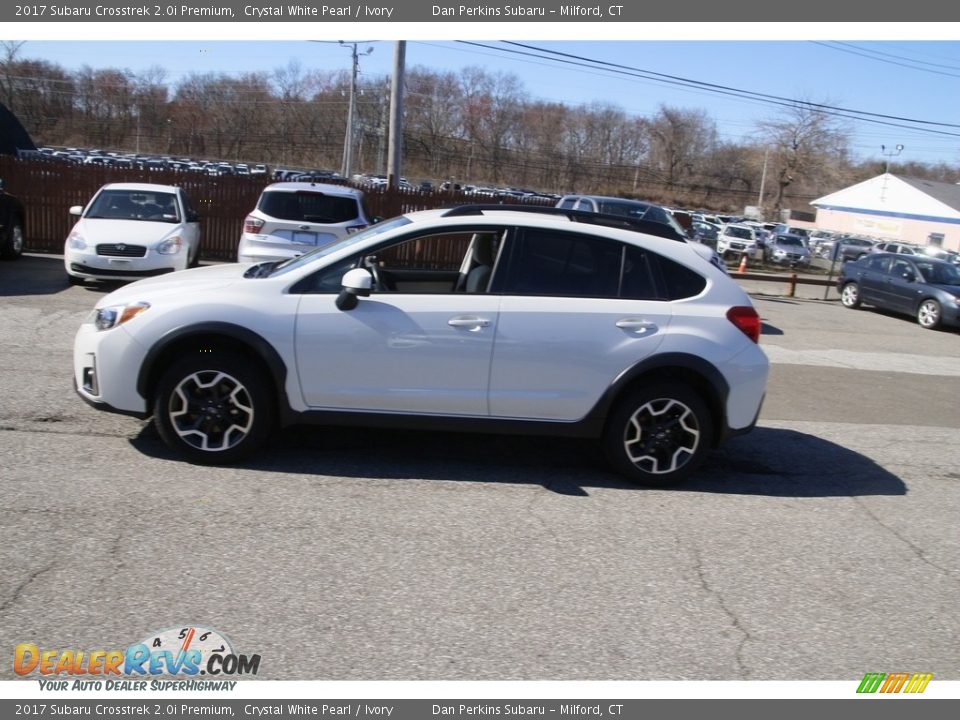 2017 Subaru Crosstrek 2.0i Premium Crystal White Pearl / Ivory Photo #8