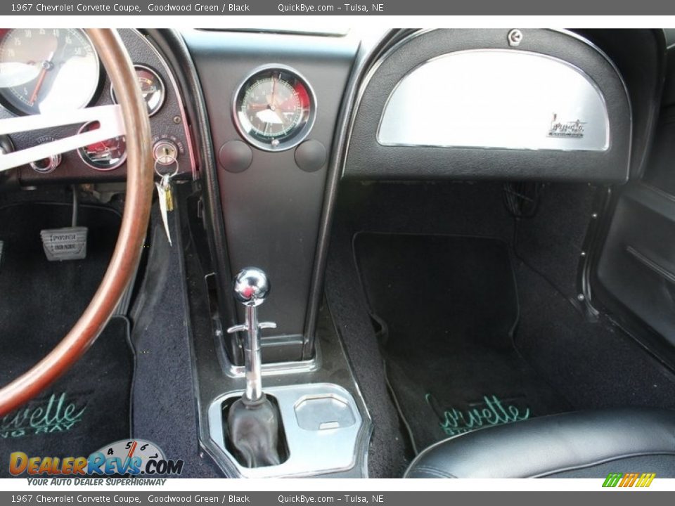 1967 Chevrolet Corvette Coupe Goodwood Green / Black Photo #13