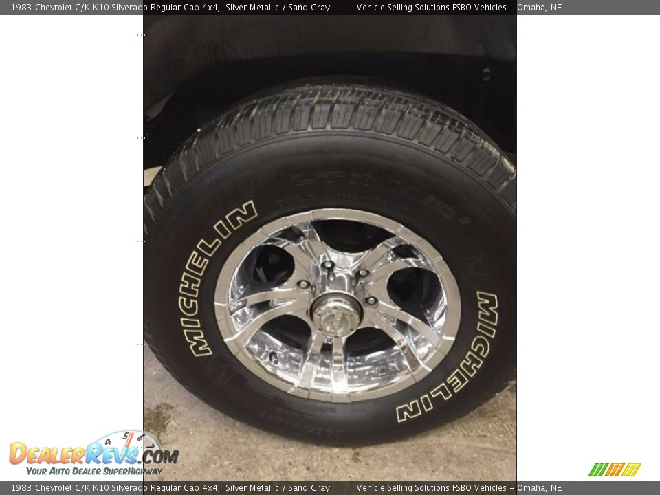 Custom Wheels of 1983 Chevrolet C/K K10 Silverado Regular Cab 4x4 Photo #18