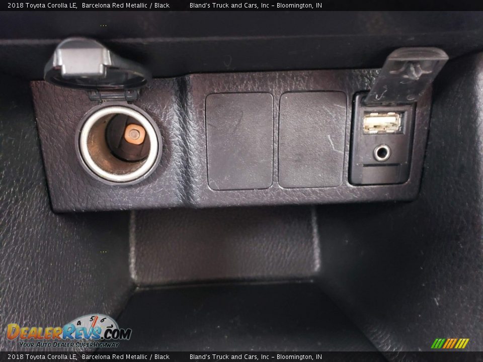 2018 Toyota Corolla LE Barcelona Red Metallic / Black Photo #21