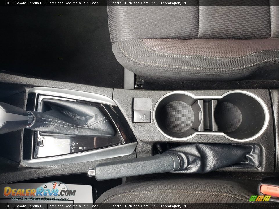 2018 Toyota Corolla LE Barcelona Red Metallic / Black Photo #22