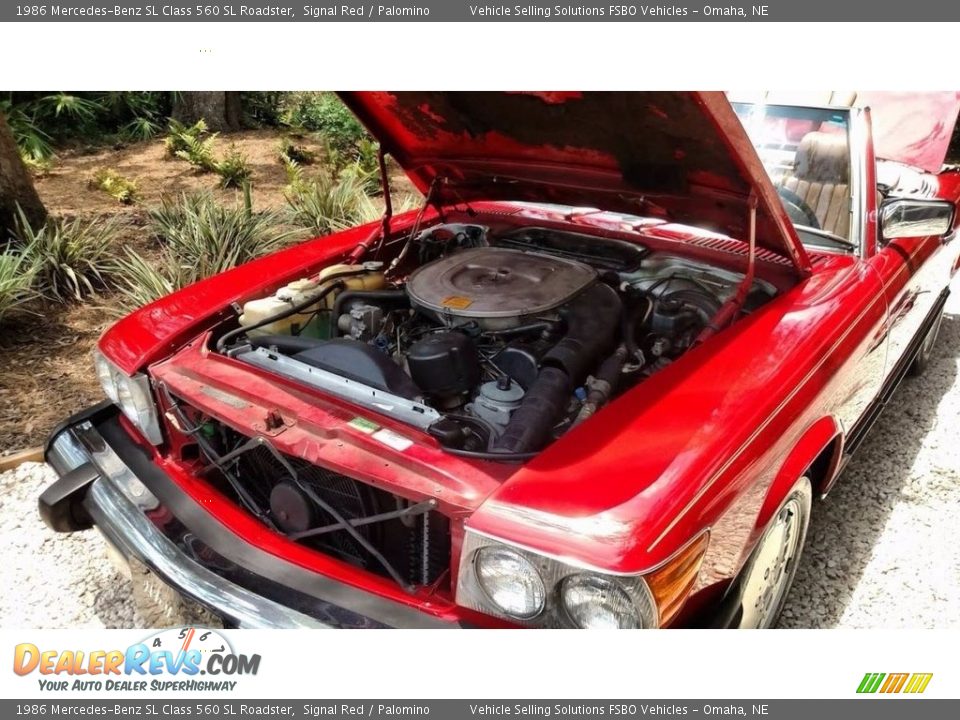 1986 Mercedes-Benz SL Class 560 SL Roadster 5.6 Liter SOHC 16-Valve V8 Engine Photo #19