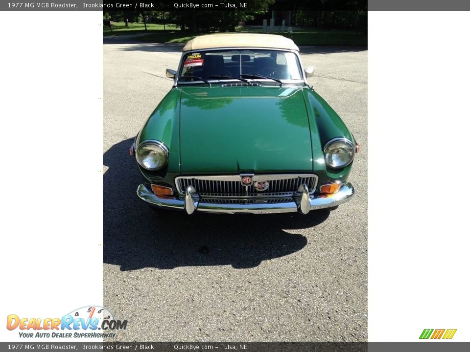 Brooklands Green 1977 MG MGB Roadster Photo #2