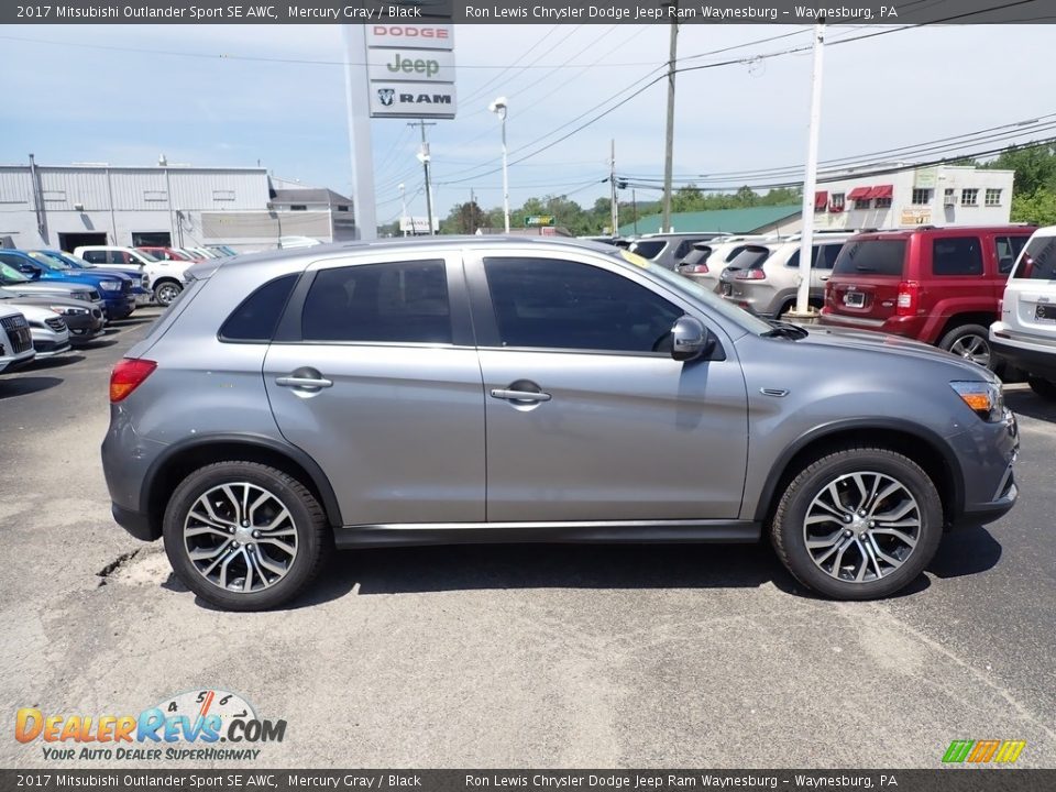 Mercury Gray 2017 Mitsubishi Outlander Sport SE AWC Photo #7