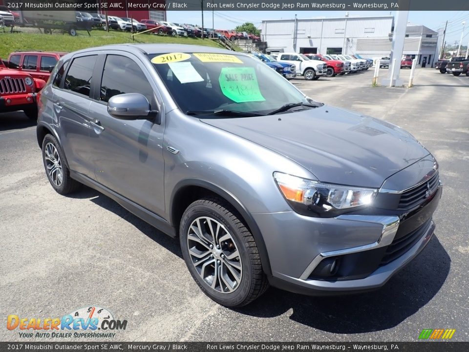 Front 3/4 View of 2017 Mitsubishi Outlander Sport SE AWC Photo #8