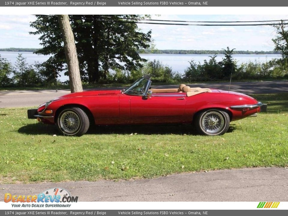 Regency Red 1974 Jaguar XKE Series III Roadster Photo #1