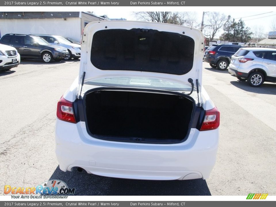 2017 Subaru Legacy 2.5i Premium Crystal White Pearl / Warm Ivory Photo #13