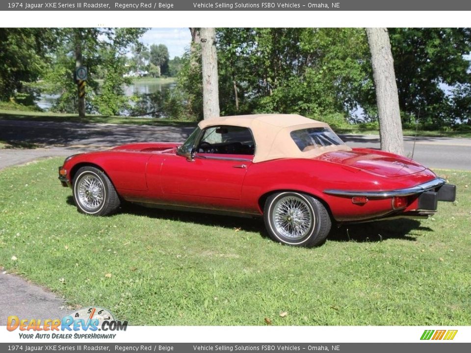 Regency Red 1974 Jaguar XKE Series III Roadster Photo #11