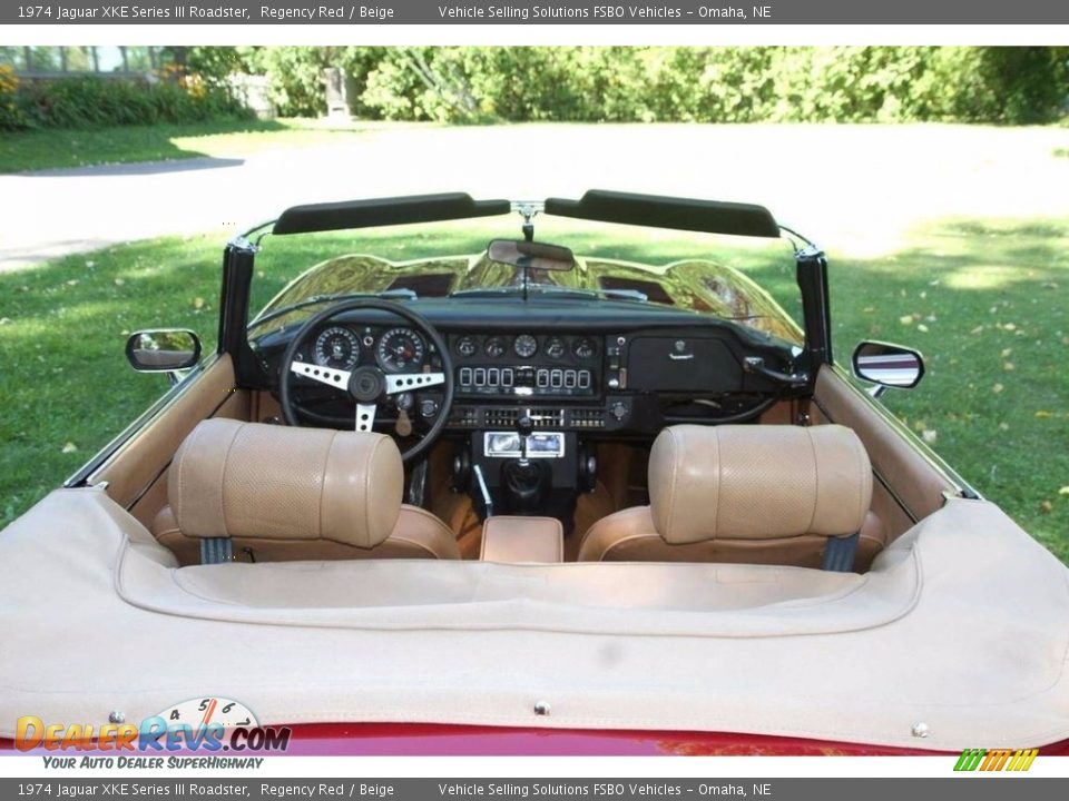 Dashboard of 1974 Jaguar XKE Series III Roadster Photo #12