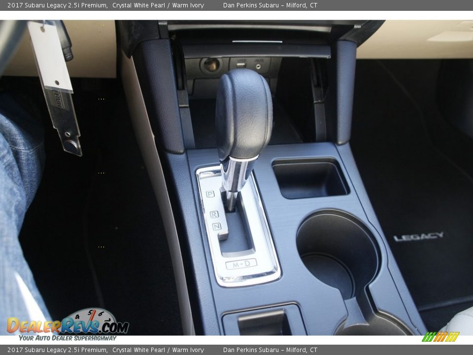 2017 Subaru Legacy 2.5i Premium Crystal White Pearl / Warm Ivory Photo #20