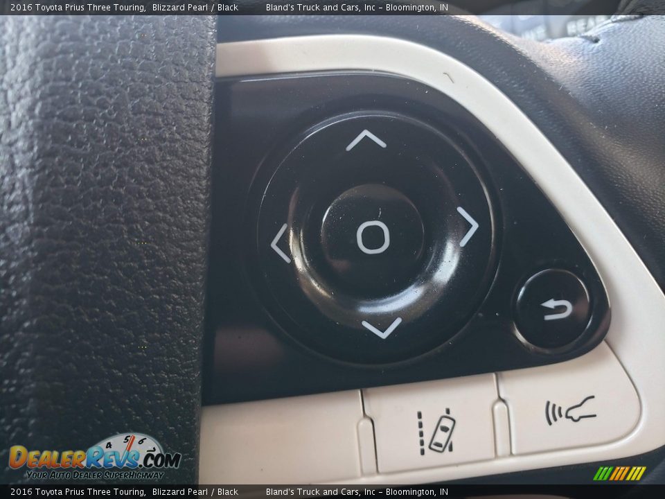 2016 Toyota Prius Three Touring Blizzard Pearl / Black Photo #9