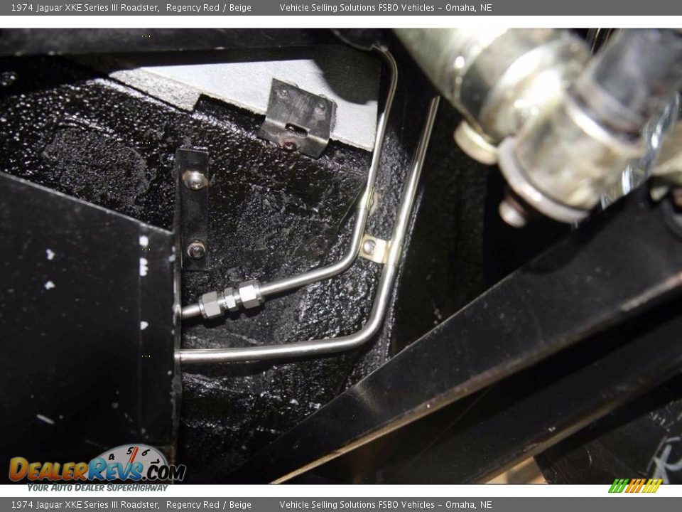 Undercarriage of 1974 Jaguar XKE Series III Roadster Photo #33