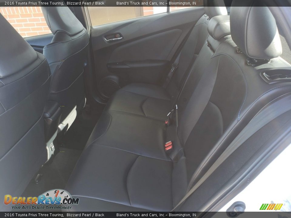 2016 Toyota Prius Three Touring Blizzard Pearl / Black Photo #21