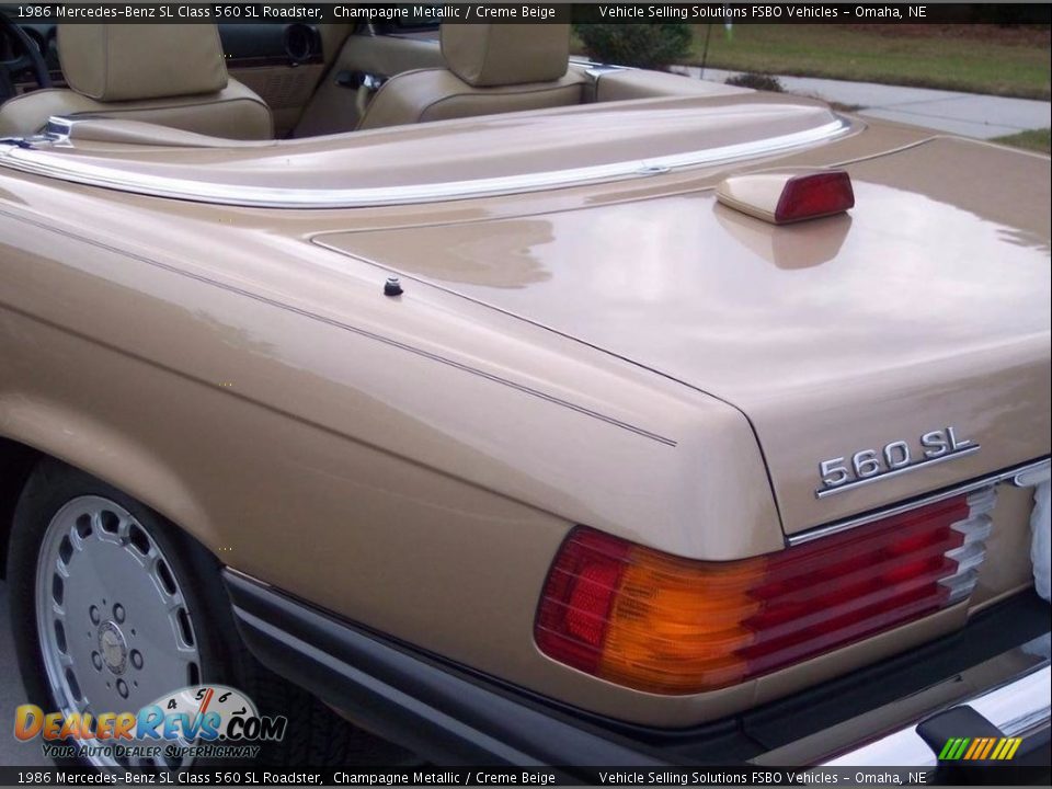 1986 Mercedes-Benz SL Class 560 SL Roadster Logo Photo #8