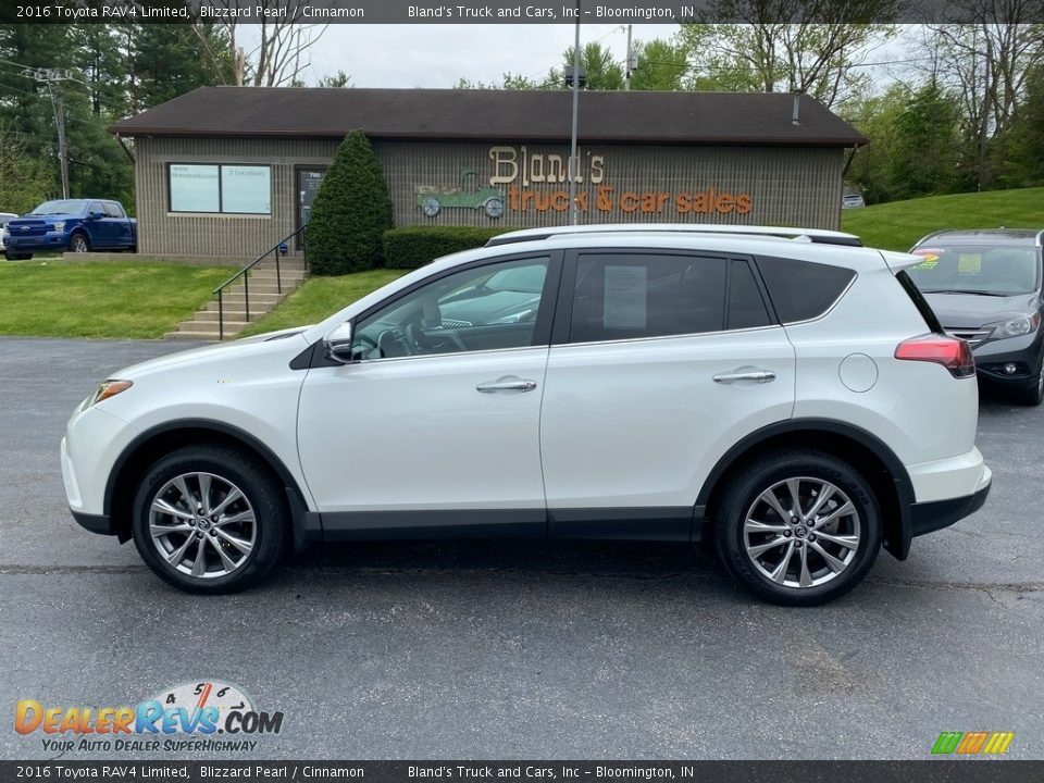 2016 Toyota RAV4 Limited Blizzard Pearl / Cinnamon Photo #1