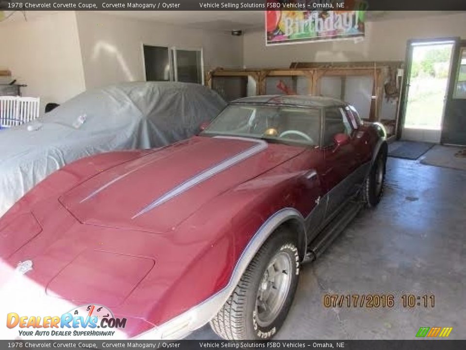 1978 Chevrolet Corvette Coupe Corvette Mahogany / Oyster Photo #1