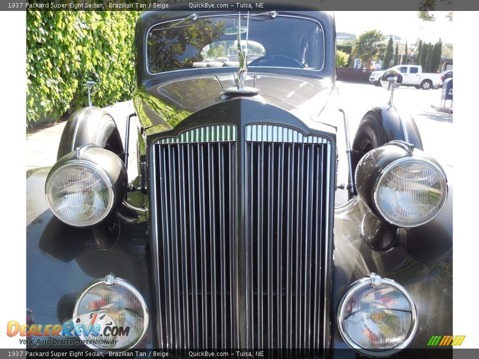 1937 Packard Super Eight Sedan Brazilian Tan / Beige Photo #2