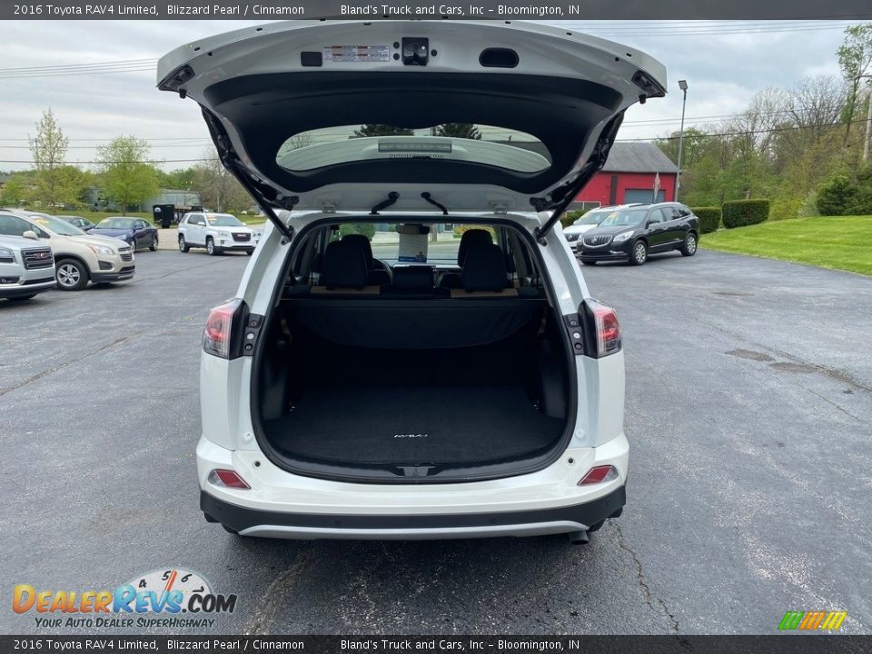 2016 Toyota RAV4 Limited Blizzard Pearl / Cinnamon Photo #9