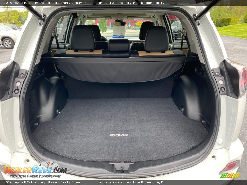 2016 Toyota RAV4 Limited Blizzard Pearl / Cinnamon Photo #10