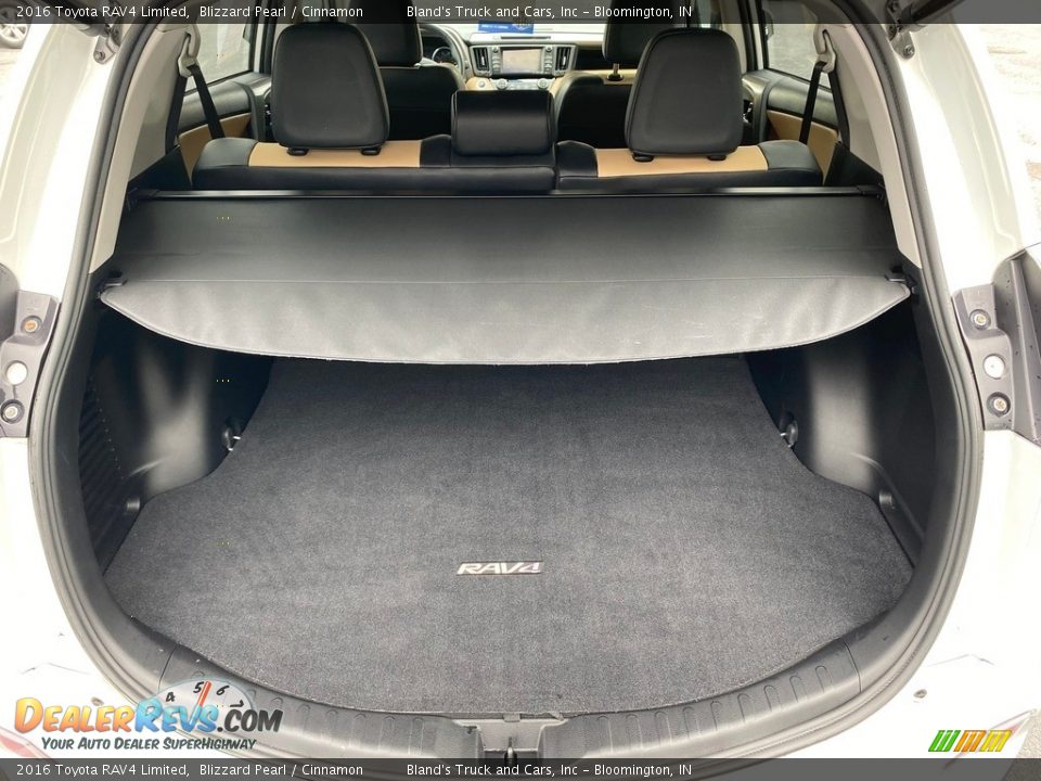 2016 Toyota RAV4 Limited Blizzard Pearl / Cinnamon Photo #11