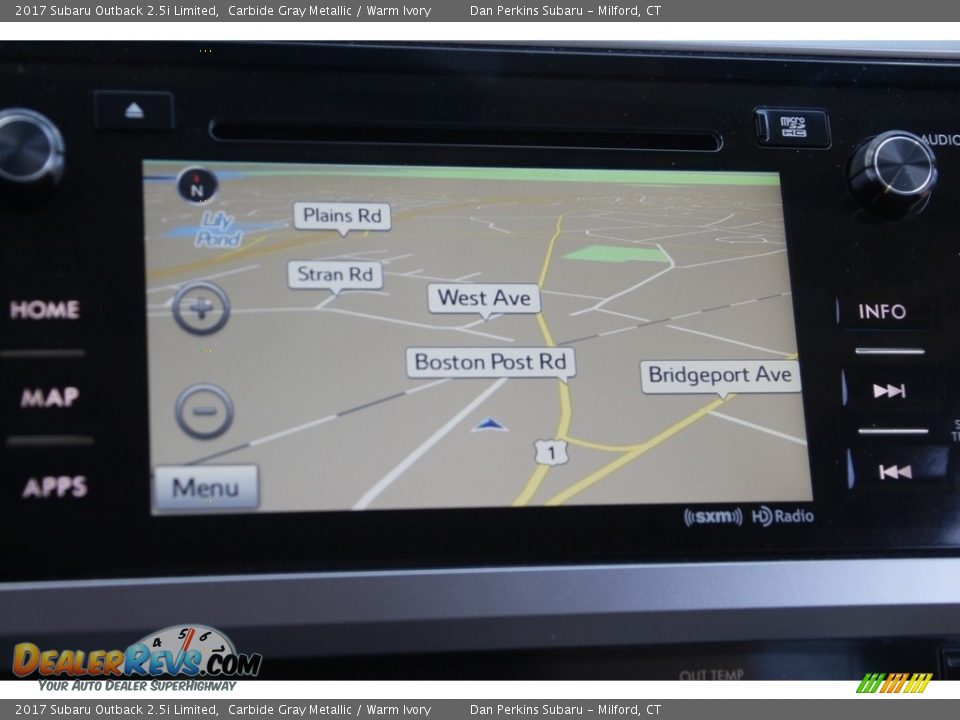 2017 Subaru Outback 2.5i Limited Carbide Gray Metallic / Warm Ivory Photo #21