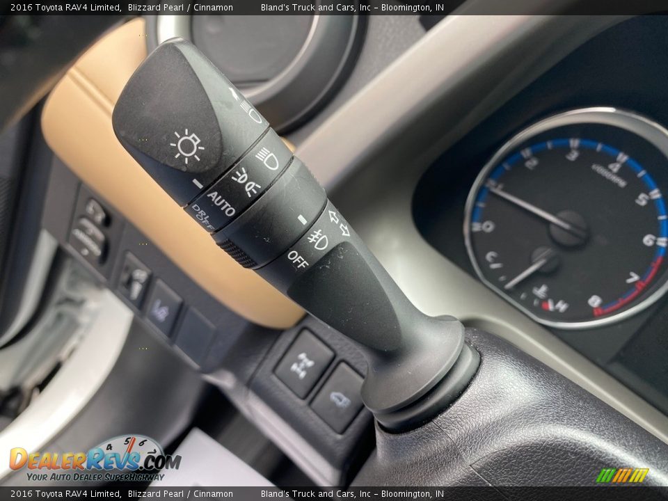 2016 Toyota RAV4 Limited Blizzard Pearl / Cinnamon Photo #23