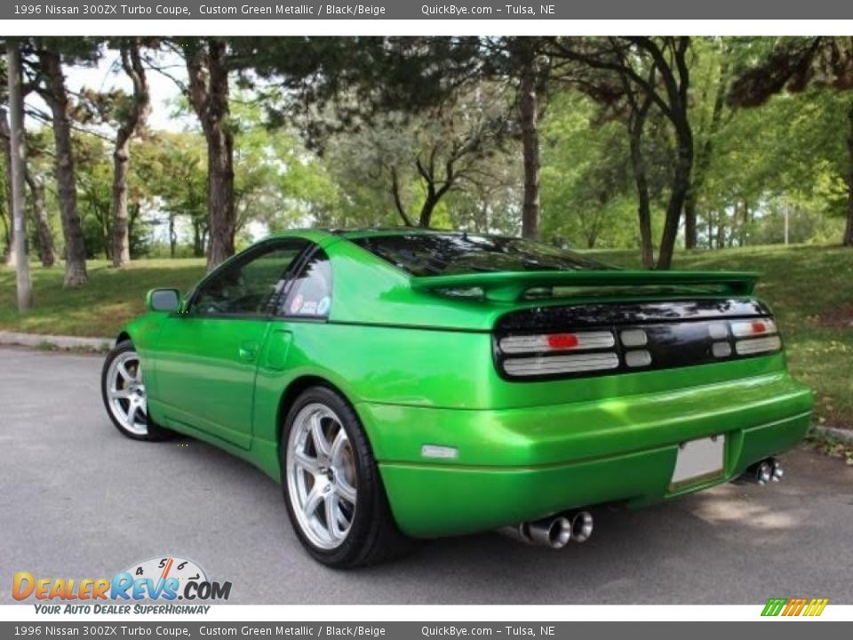 Custom Green Metallic 1996 Nissan 300ZX Turbo Coupe Photo #4