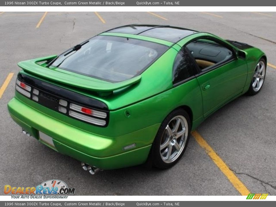 Custom Green Metallic 1996 Nissan 300ZX Turbo Coupe Photo #7