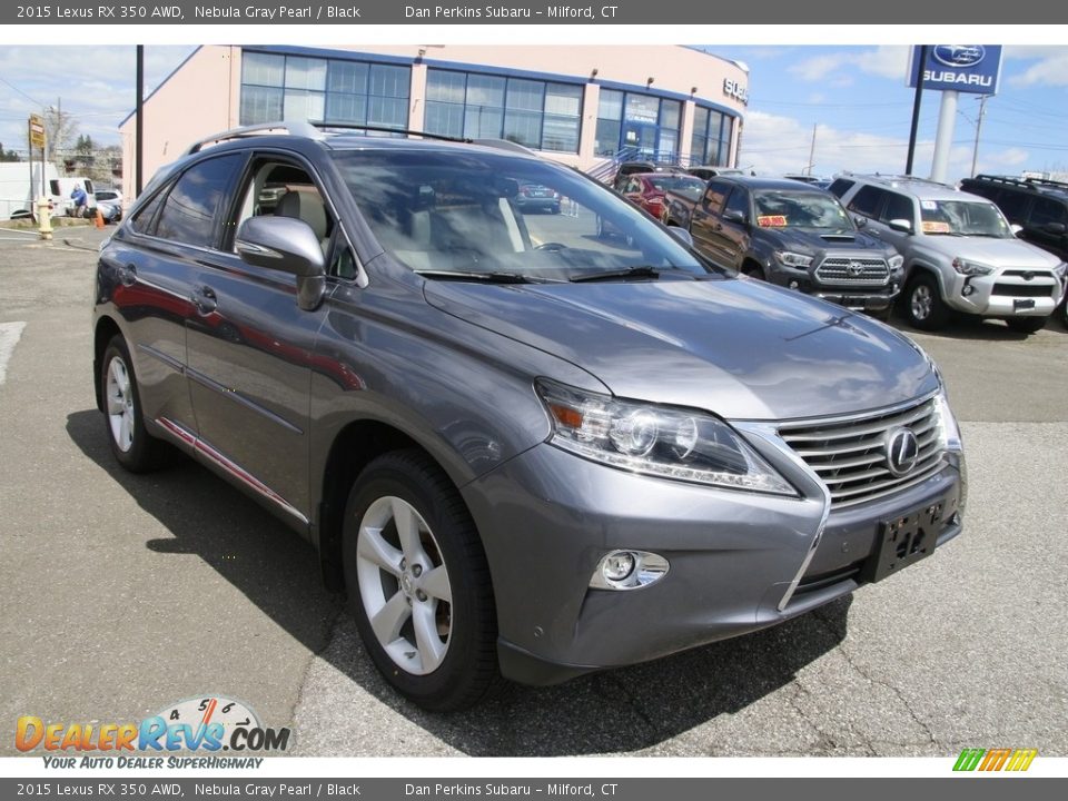 2015 Lexus RX 350 AWD Nebula Gray Pearl / Black Photo #3