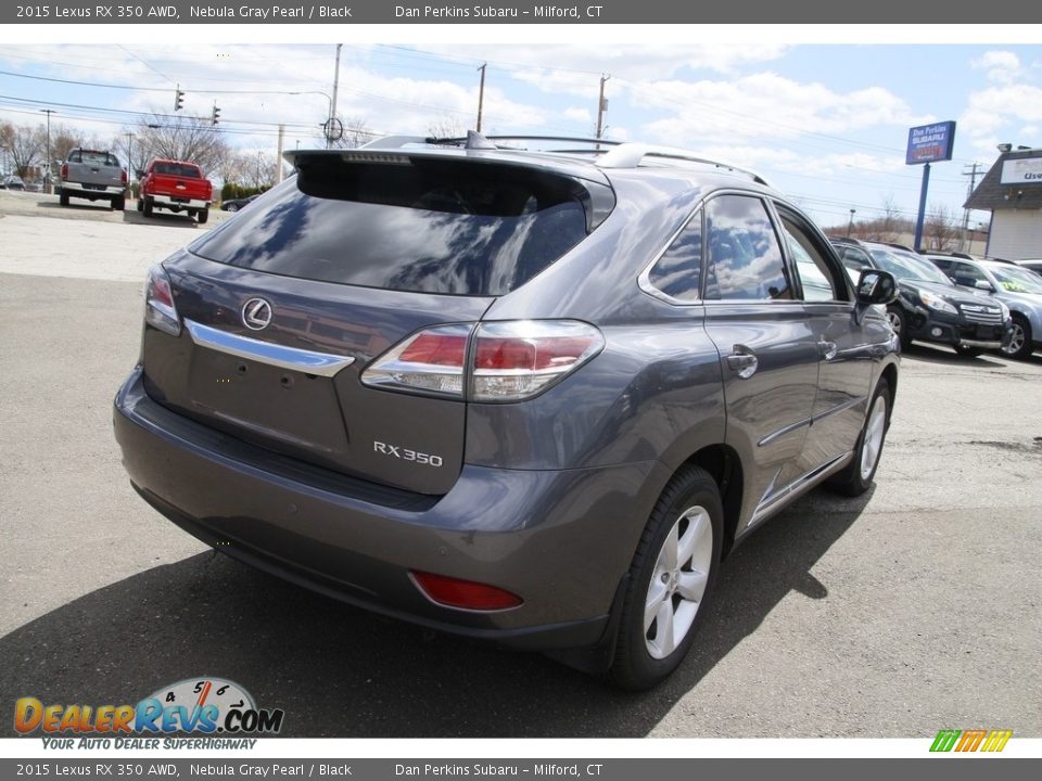 2015 Lexus RX 350 AWD Nebula Gray Pearl / Black Photo #5