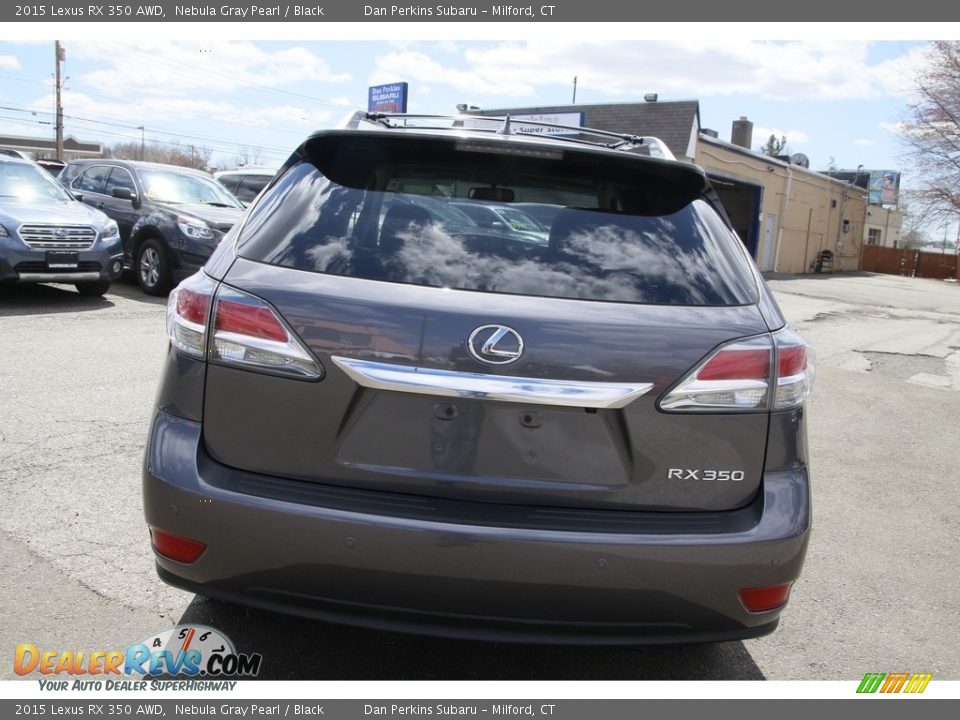 2015 Lexus RX 350 AWD Nebula Gray Pearl / Black Photo #6