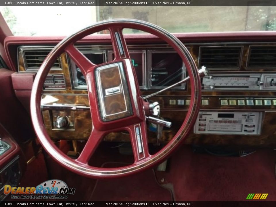 1980 Lincoln Continental Town Car Steering Wheel Photo #4