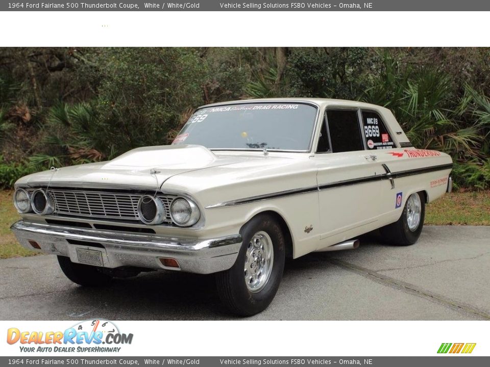 Front 3/4 View of 1964 Ford Fairlane 500 Thunderbolt Coupe Photo #1