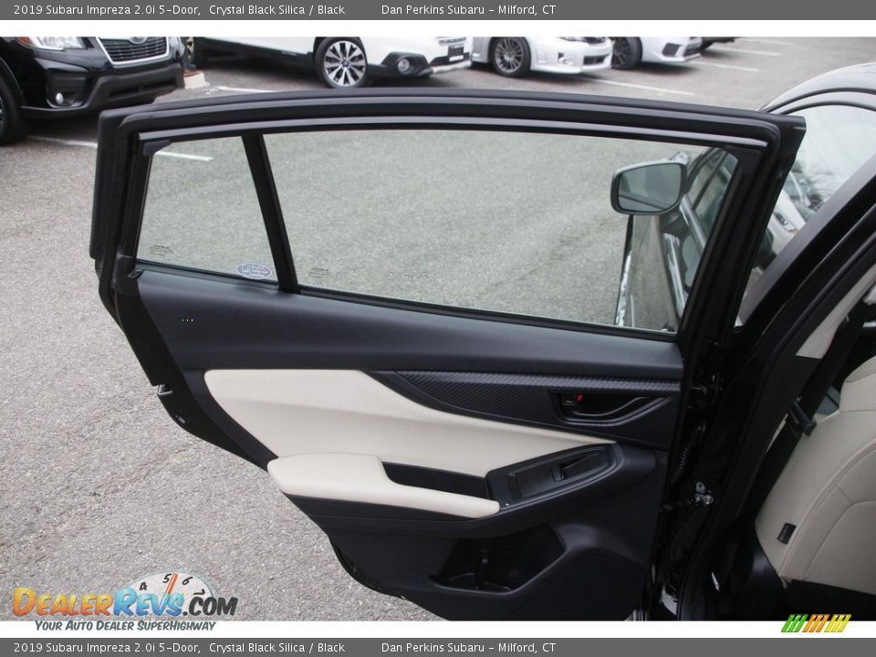 2019 Subaru Impreza 2.0i 5-Door Crystal Black Silica / Black Photo #11