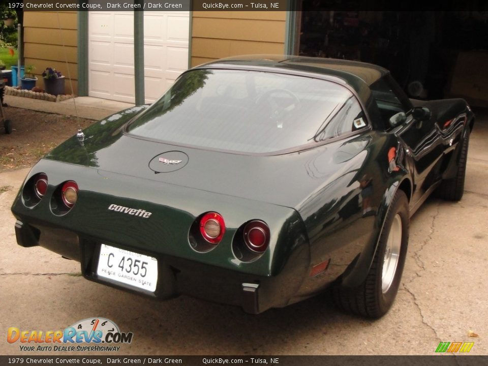 1979 Chevrolet Corvette Coupe Dark Green / Dark Green Photo #3