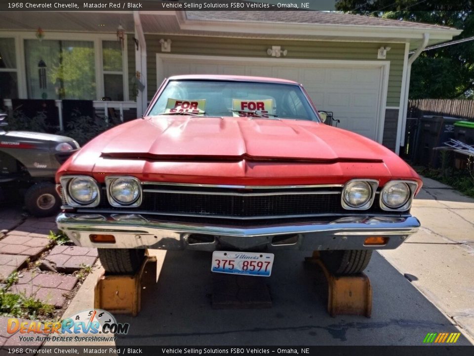 1968 Chevrolet Chevelle Matador Red / Black Photo #1